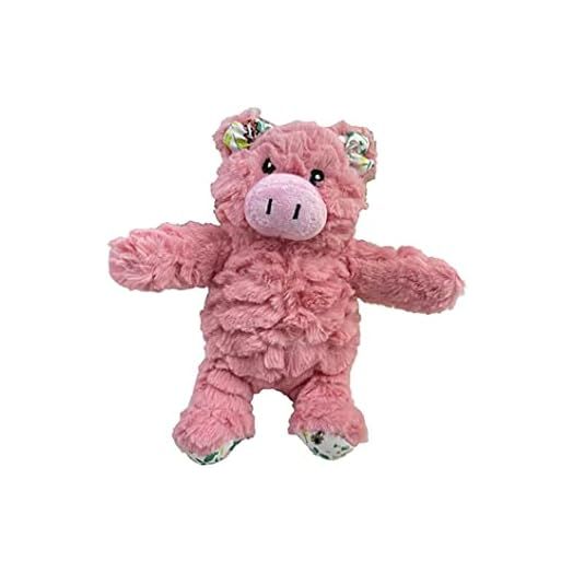 Pet Lou Pig Plush Squeker Dog Toy, 9-inch Height