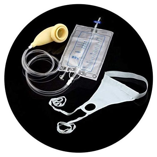 Owfeel 2000ml Man Protable Wearable Urine Bag Urinal System with Collection Urine Bag (2000ml Man Urine Bag)