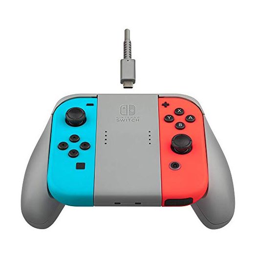 PDP Gaming Joy Con Charging Full Size Grip Plus: Red/Blue - Nintendo Switch