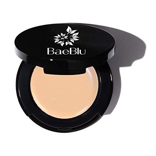 BaeBlu Organic Concealer, FULL Coverage Cover Up, 100% Natural, Made in USA, Bare Naked