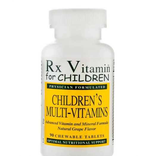 Rx Vitamins Children's Multi-Vitamin, Natural Grape Flavor - 90 Chewable Tablets