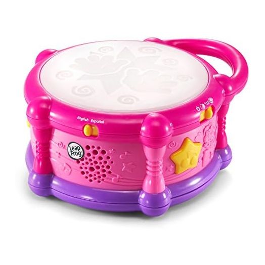 LeapFrog Learn and Groove Color Play Drum Bilingual, Pink