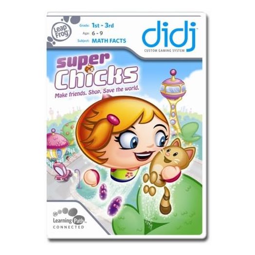 LeapFrog Didj Custom Learning Game Super Chicks!
