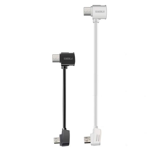 STARTRC Durable Micro USB to Type C USB Cable for DJI Mini 4K/Mavic Mini/Mini SE/Mavic 2 Pro/Zoom/Mavic Air/Mavic Pro/Platinum/Spark Data Cable 2Pack