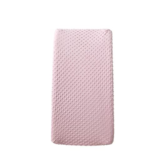 Changing Pad Cover, Soft Minky Dots Changing Table Sheets for Baby Boy and Girl, Diaper Changing Table Cover Fit 32"/34'' x 16" Pad (Blushing Bride)