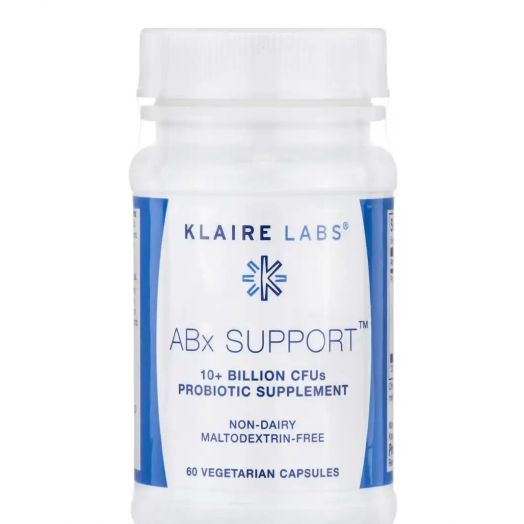 Klaire Labs ABx Support - 60 Vegetarian Capsules