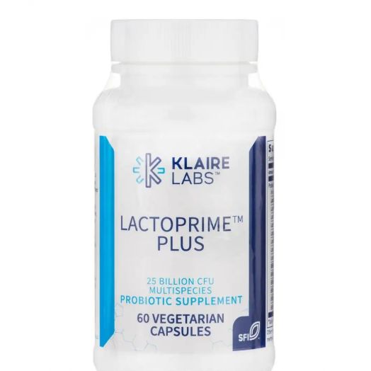 Klaire Labs Lactoprime Plus - 60 Vegetarian Capsules