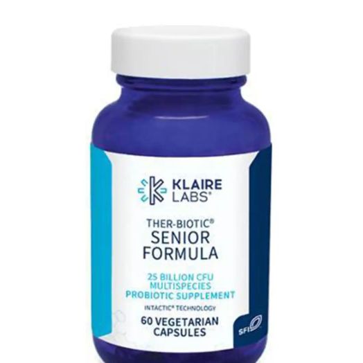 Klaire Labs Ther-Biotic Senior Formula, 25 Billion CFU - 60 Vegetarian Capsules