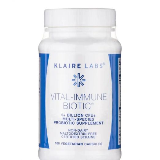Klaire Labs Vital-Immune Biotic - 100 Vegetarian Capsules