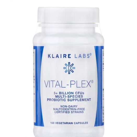 Klaire Labs Vital-Plex - 100 Vegetarian Capsules