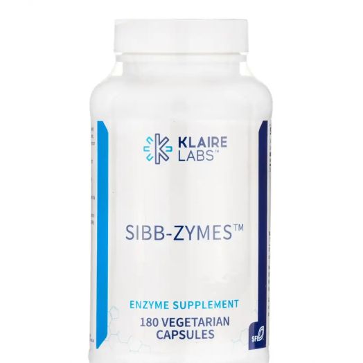Klaire Labs SIBB-Zymes - 180 Vegetarian Capsules