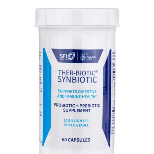 Klaire Labs Ther-Biotic Synbiotic, 50 Billion CFU - 60 Capsules