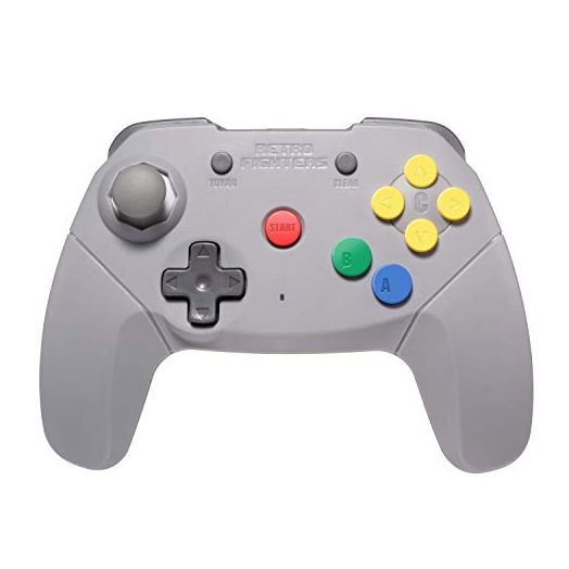 Retro Fighters Brawler64 Wireless Edition N64 Controller - Nintendo 64 - Gray