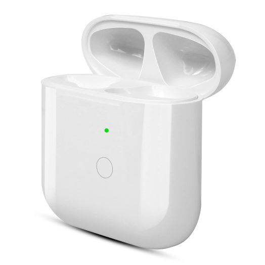 Compatible for Airpods 1 2 Charging Case, Wireless Charger Replacement Case with for Airpods 1&2, with Bluetooth Pairing Sync Button Without Earbuds