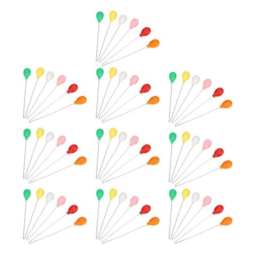 Dollhouse Balloons Ornaments, 60pcs Dollhouse Miniature Balloons Colorful Safe for Doll House Decoration Birthday Cake Toppers Decorations (10 Packs of Spherical) (nusind597op6zx8q9056-11)