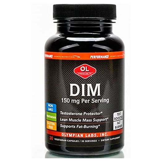 Olympian Labs DIM 150mg, Acne Treatment, PCOS, & Aid in Fitness Regimes and Bodybuilding, 30 Capsules (30 Day Supply)