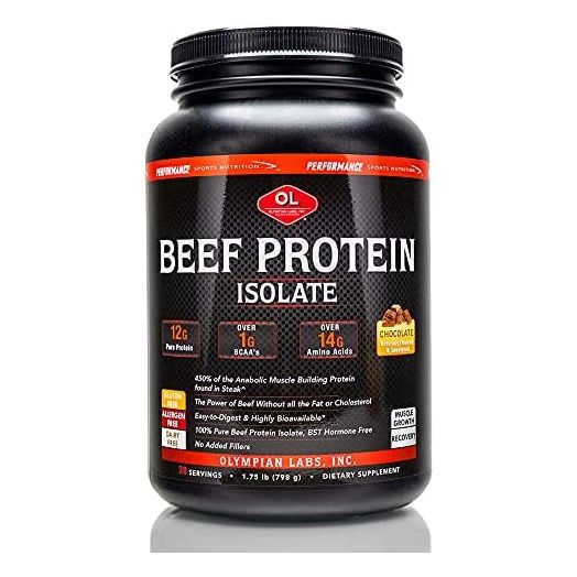 Olympian Labs PSN Protein Powder, beef, 32 Ounce, 2 Pound (Pack of 1)