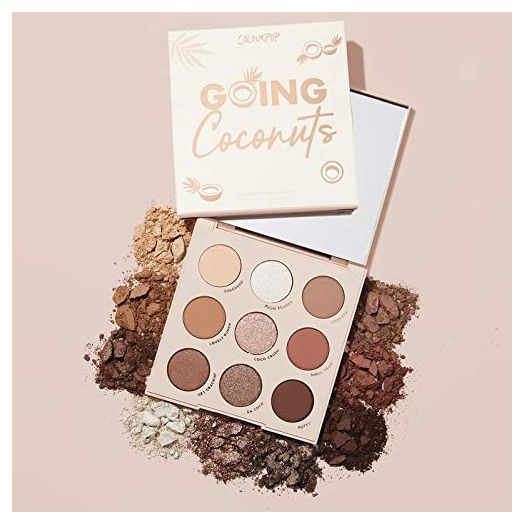 Colourpop Going Coconuts Pressed Powder Eyeshadow Palette