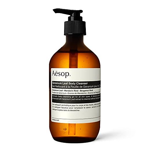 Aesop Geranium Leaf Body Cleanser | 500mL/16.9 fl oz | Paraben, Cruelty-free & Vegan