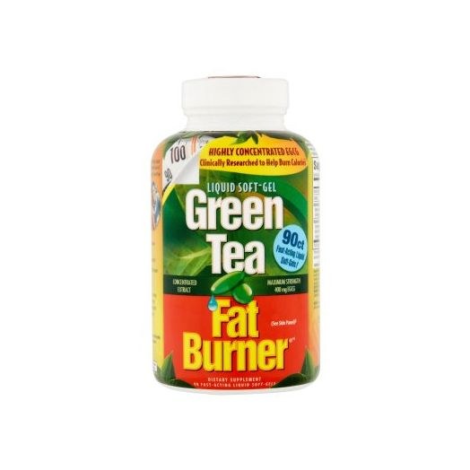 Applied Nutrition Green Tea Fat Burner Weight Loss Pills, Fast-ACting Liquid Soft-Gels, 90 Ct