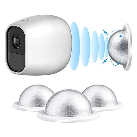 Security Wall Mount, Skylety Metal Magnetic Mount Compatible with Magnetic Arlo, Arlo Pro, Arlo Pro 2, White, Arlo Accessories (3 Pack)