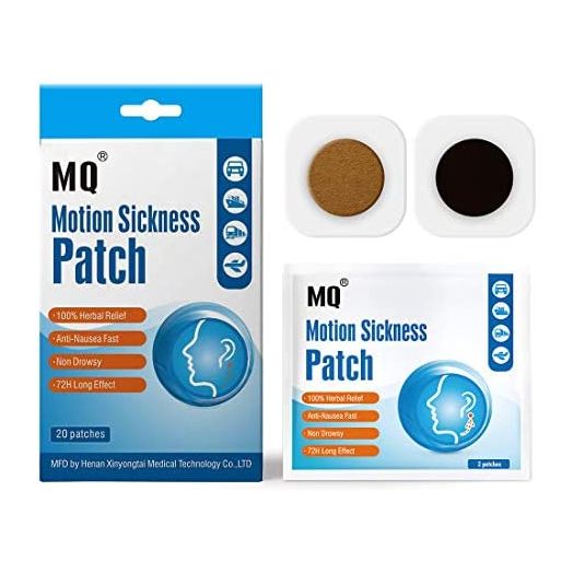 MQ Motion Sickness Patch, 20 Count