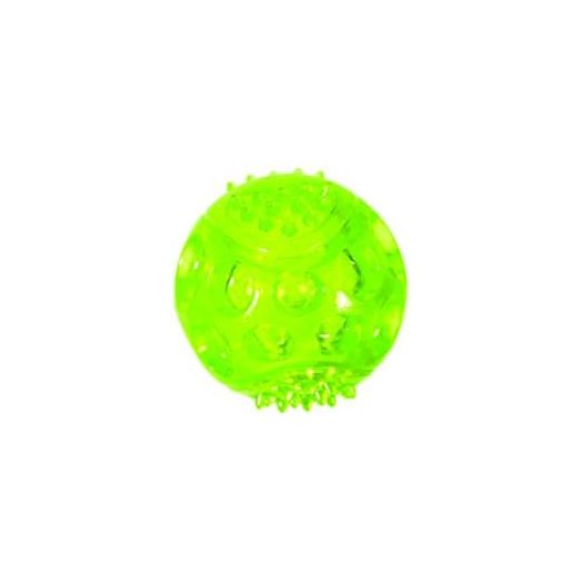 Chase 'n Chomp Durable TRP LED Light Up Fetch Ball Dog Toy, 2.5"