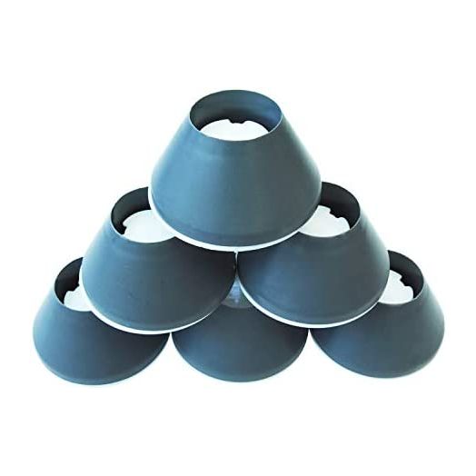 Walker Coasters, Medical Accessories, 6 Count (Storm Gray)