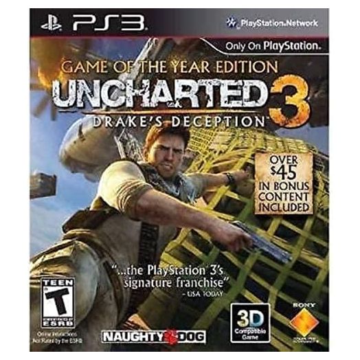 PS3 Uncharted 3 GOTY