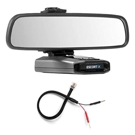 Radar Mount Mirror Mount Bracket + Mirror Wire Power Cord for Escort IX EX Max360C (3001107)