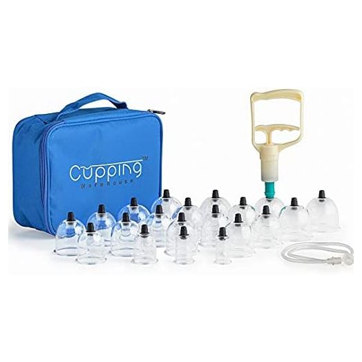 Cupping Warehouse 20 Cup Polycarbonate Professional Cupping Therapy Set