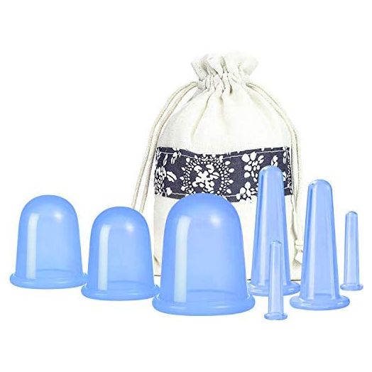 MAFLY Cupping Therapy Sets 7Pcs Silicone Anti Cellulite Vacuum Suction Cups