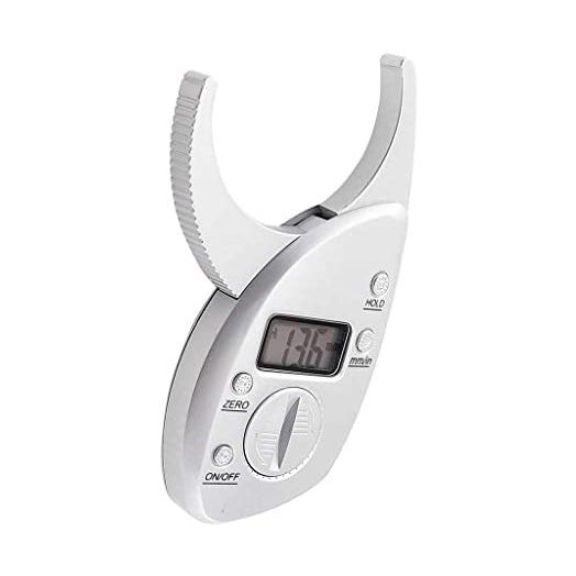 Portable Skin Fat Caliper Tester mm inch LCD Screen Athletic Women/Men Body Tools Monitoring Kit