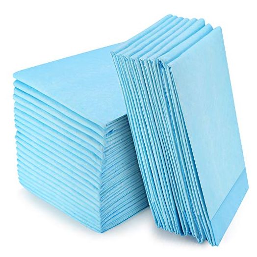 Extra Large Disposable Bed Incontinence Pads (32”x36”, 20 Counts), Leak-Proof Disposable Bed Pads for Adults and Children, Thick Bed Underpads Disposable