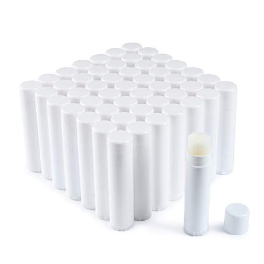 Belladonna Vanilla Lip Balm 50 Pack - Moisturizing Lip Balm Contains Vitamin E Shea Butter and Other Natural Ingredients Comes in Customizable Packaging