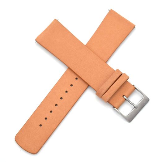 22mm Spring Bar Genuine Leather Watch Strap Replacement for Skagen