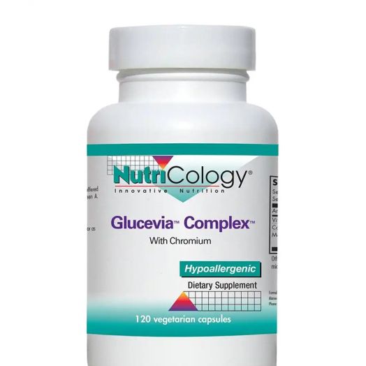 NutriCology Glucevia Complex with Chromium - 120 Vegetarian Capsules