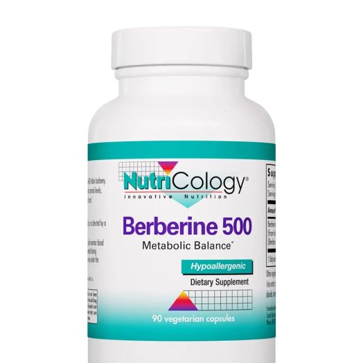 NutriCology Berberine 500 - 90 Vegetarian Capsules