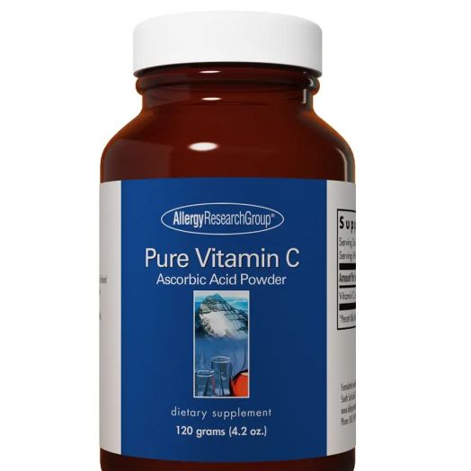 Allergy Research Group Pure Vitamin C Ascorbic Acid Powder - 4.2 oz (120 Grams)