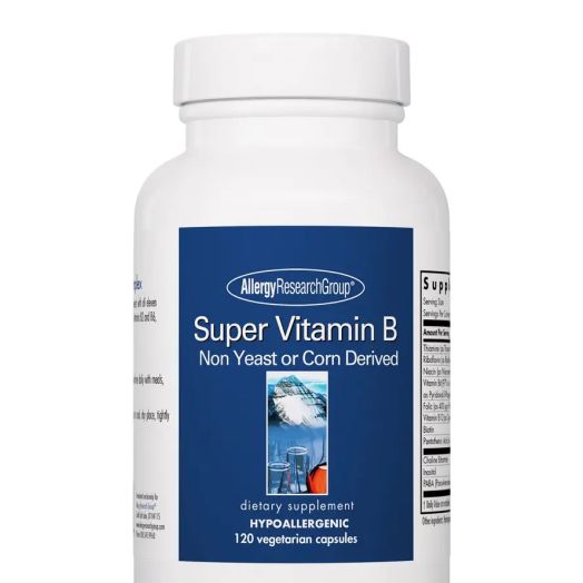 Allergy Research Group Super Vitamin B Complex - 120 Vegetable Capsules