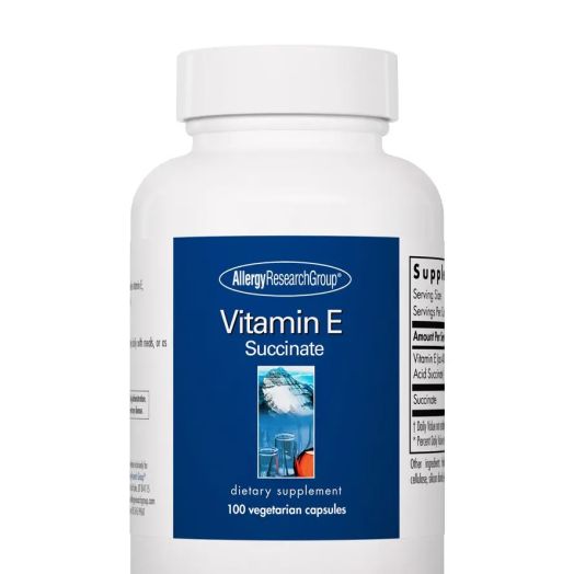 Allergy Research Group Vitamin E Succinate - 100 Vegetarian Capsules