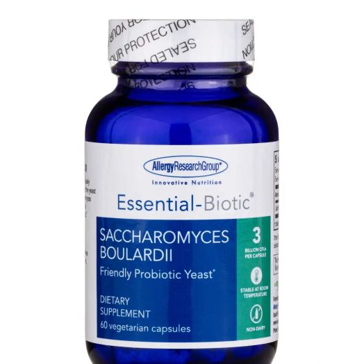 Allergy Research Group Essential-Biotic Saccharomyces Boulardii - 60 Vegetarian Capsules
