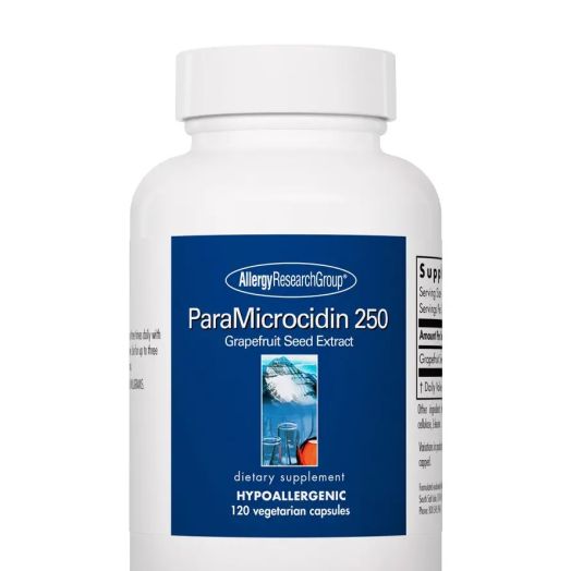 Allergy Research Group ParaMicrocidin 250 Grapefruit Seed Extract - 120 Vegetarian Capsules