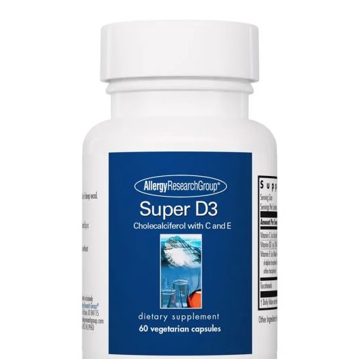 Allergy Research Group Super D3 2000 IU - 60 Vegetarian Capsules