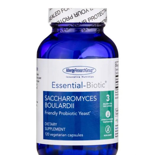 Allergy Research Group Essential-Biotic Saccharomyces Boulardii - 120 Vegetarian Capsules