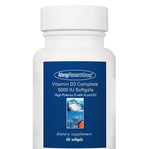 Allergy Research Group Vitamin D3 Complete 5000 IU - 60 Softgels