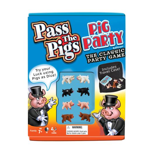 Pass the Pigs: Party Edition Board Game, by Winning Moves Games