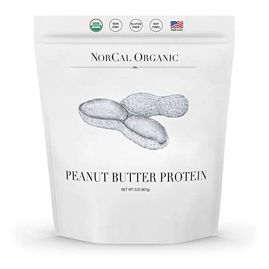 Source Organic Norcal Organic Peanut Butter Powder, 2lb, 11g Protein