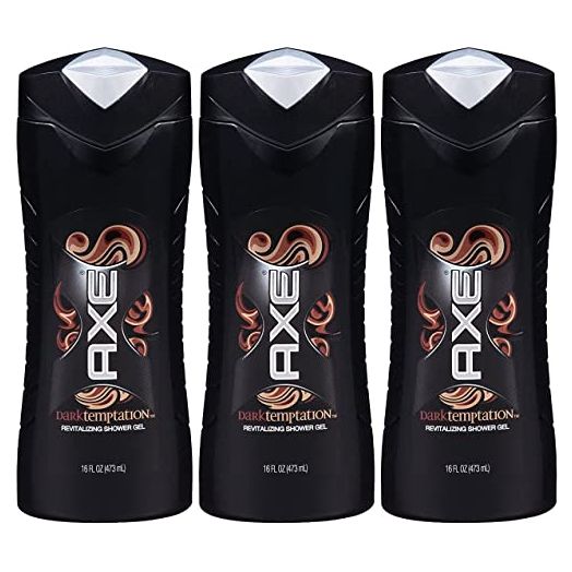 Axe Shower Gel, Dark Temptation, 16 Fluid Ounce (Pack of 3)