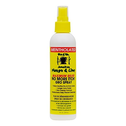 Jamaican Mango & Lime Maximum Relief No More Itch Spray Mentholated 8oz